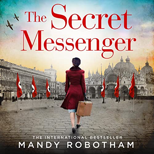 Diseño de la portada del título The Secret Messenger