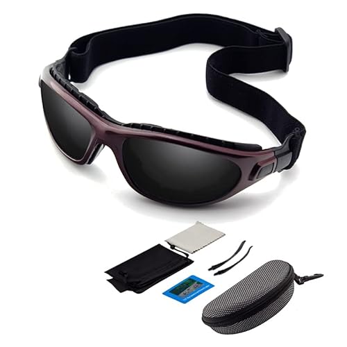 OULIQI Skibrille Herren Damen,Snowboard Brille für Brillenträger Schneebrille OTG UV-Schutz Skibrillen für Wintersportarten, Skifahren, Skaten Cover