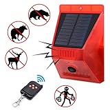 sensor de movimiento con alarma a celular La carcasa hecha de material ABS, resistente a la intemperie IP65, puede funcionar normalmente en varias condiciones climáticas.