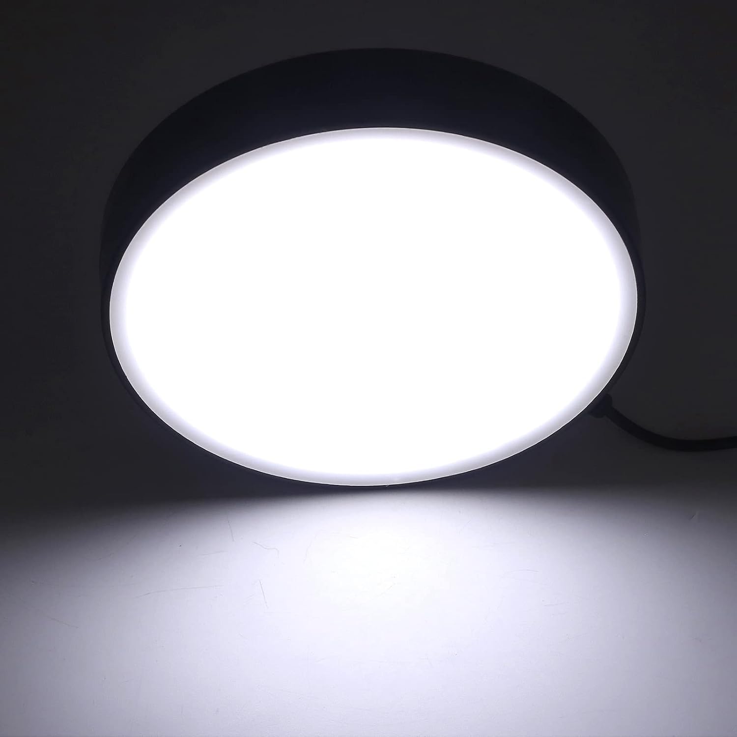 LED-Beleuchter – Mikroskop Oświetlenie | 135 mm Durchmesser, 6-10 W, regelbare Helligkeit, AC 230V | Für Stereo- und Trinokularmikroskope | Beleuchtungssystem