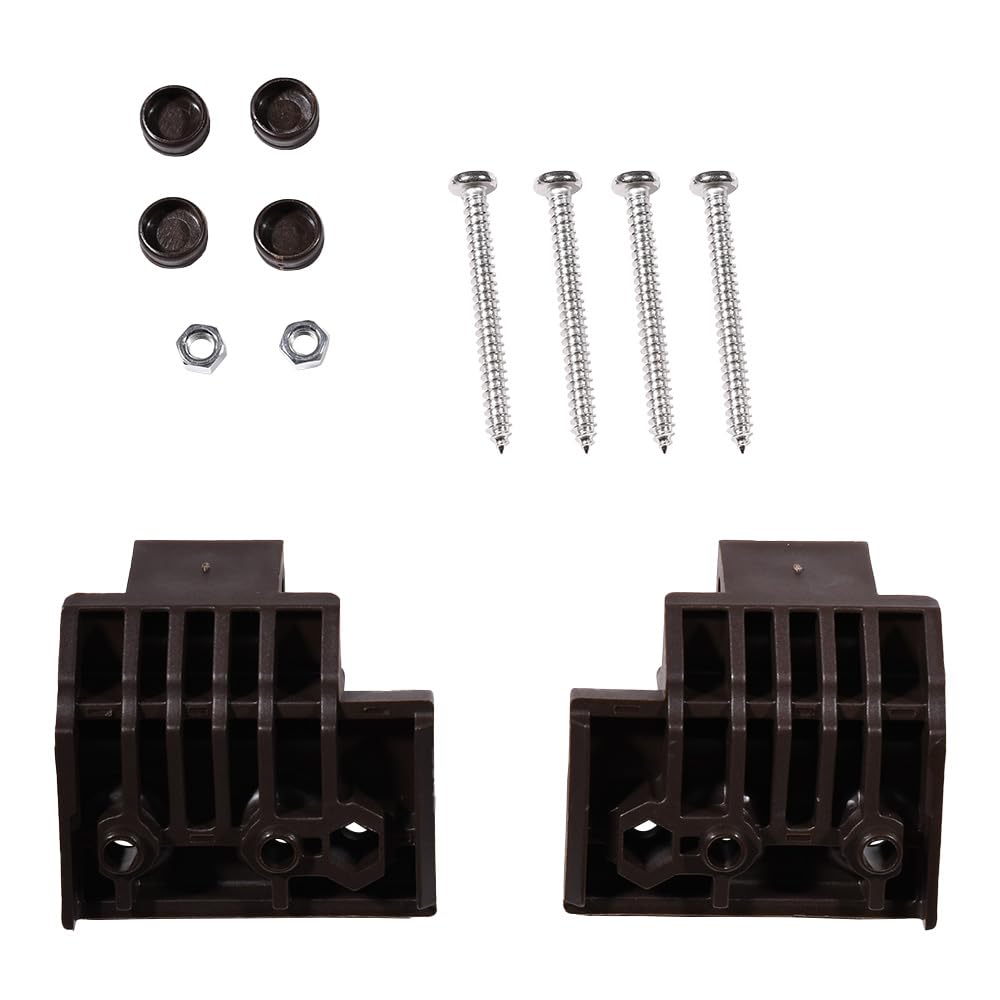 Braas Dachfenster Ersatzteile Fenstergriff Braun Kompatibel Mit Braas Atelier-Fenster Griffkonsolen-Set Af 86`/Ba