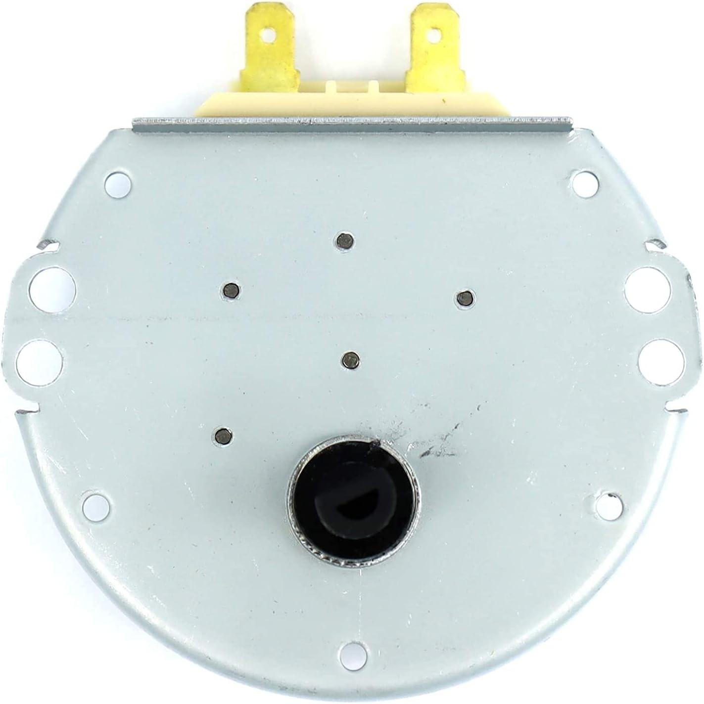 [6549W1S013K Motor OEM Mania] 6549W1S013K (K is Upgraded Version of 6549W1S013A) Microwave Turntable Motor Replacement Compatible with LG Microwave, 120V 6 RPM 2.8W 3/8" D-Shaped Shaft