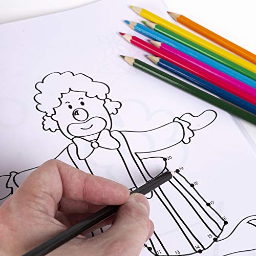 abeec Aktivitätsbücher für Kinder – 4 Bücher im A4-Format mit Wortsuche, Aktivitätenbuch, Dot zu Dot und Malbücher für… – Bild 5