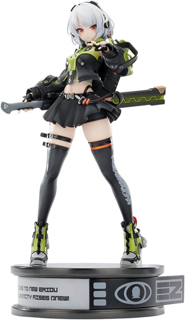 Anime Figure, 1/7 Cute Faction Series Anby Demara Chibi Figure for Zenless Zone Zero, Collectable PVC Toys for Birthday Gifts