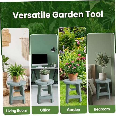 Tabouret pour plantes bois de 6,5 pouces petit support de salon
