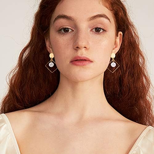 BENECREAT 10PCS 18K Gold Plated Flat Round Earring Studs Brass Earring Findings with 10PCS Brass Ear Nuts for Earring DIY Jewelry Making, Hole: 1mm, Pin: 0.8mm