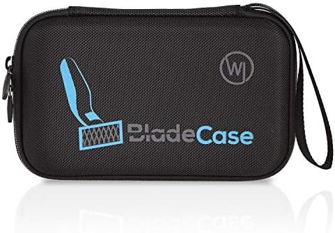 Wicked Chili Blade Case etui do Philips OneBlade Face + Body (QP2530/30, QP2630/30, QP2520/30, QP2520/20) OneBlade etui ochronne z przegródką na akcesoria, czarny