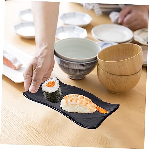 Plato japonés para sushi Mobestech 12.6 x 8.66 in miniatura 2