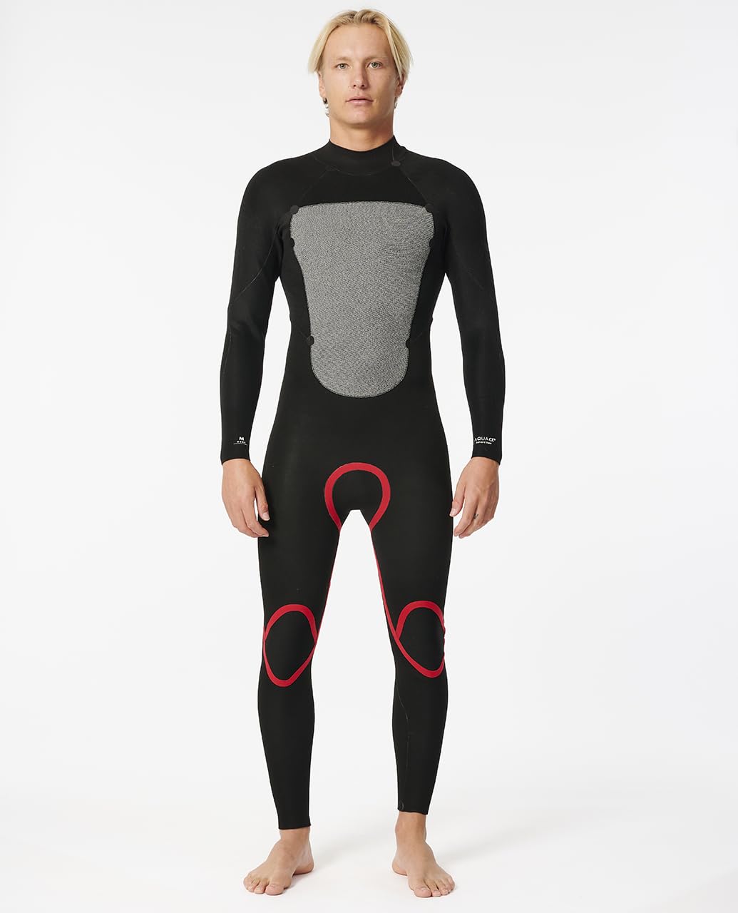 RIP Curl - Muta da Surf Omega 4/3 mm Zip Back - Neoprene Elasticizzato e Cuciture rinforzate, Ideale per Temperature dell'Acqua tra 12 e 15°C