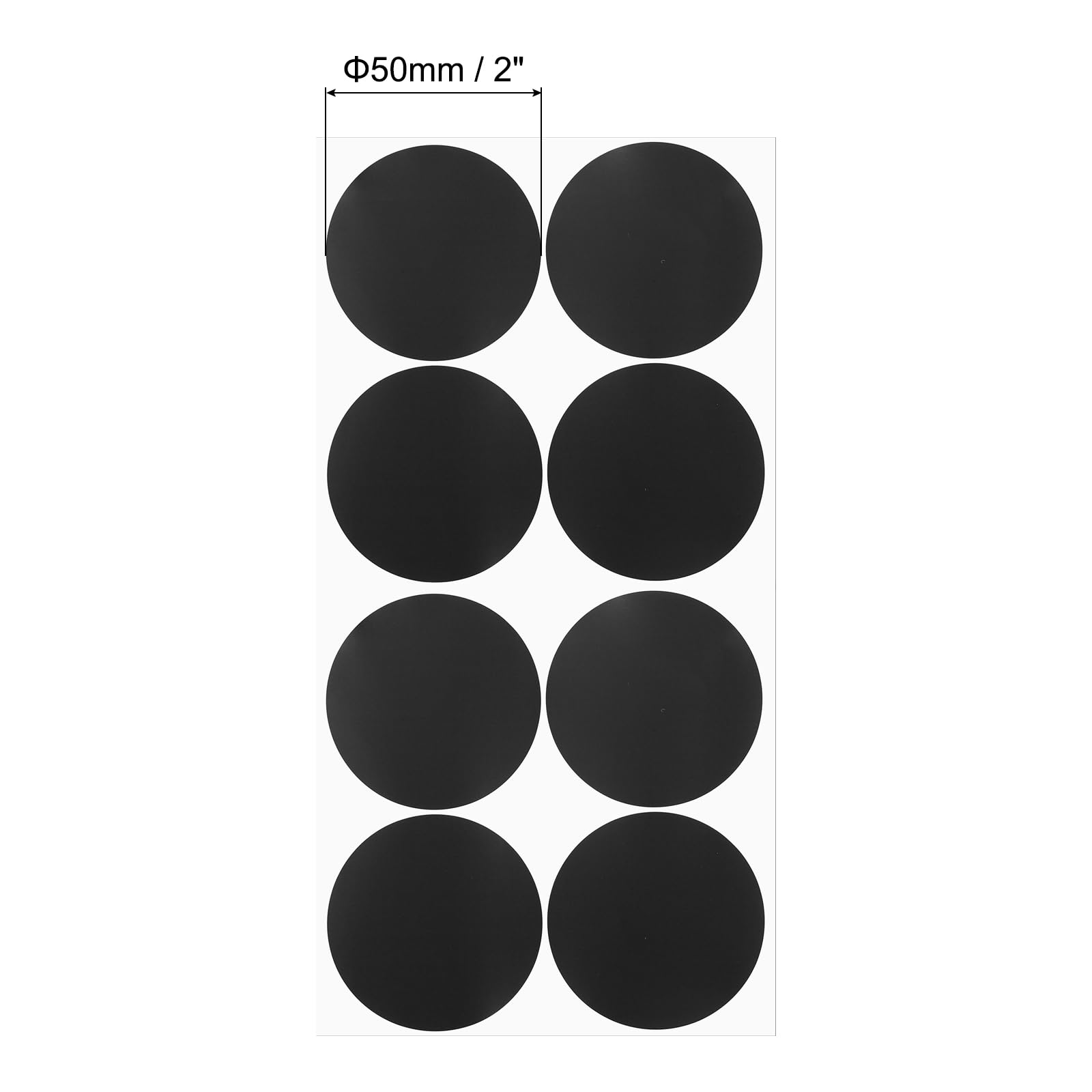 PATIKIL Round Colored Stickers 2" - Image 2