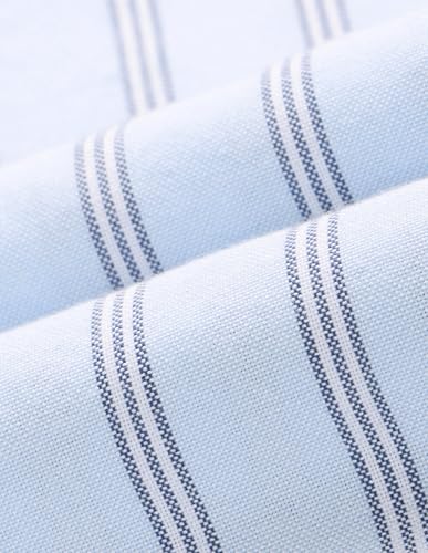 Image of U.S. Polo ASSN. Striped Tailored Fit Shirt for Men - 100% Cotton, Breathable & Comfortable, Full Sleeves Casual Shirt for Men