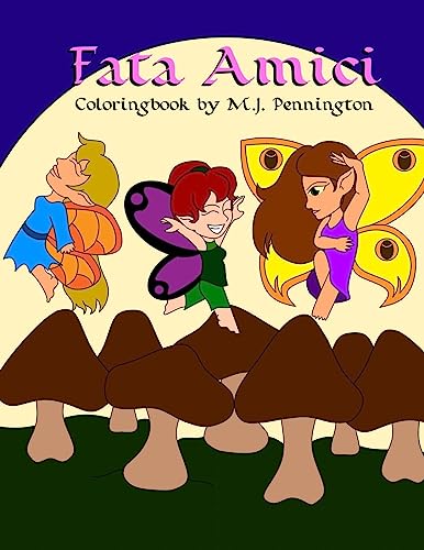 Fata Amici: Coloring book for everyone