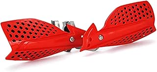 Red Vented Handguard 7/8" and 1 1/8" Aluminum Hand Guard for CRF50 CR80 CR85 CRF110 CR125R CR250R CR500R CRF150R CRF150F Motorcycle Dirt Bike Pit Bike