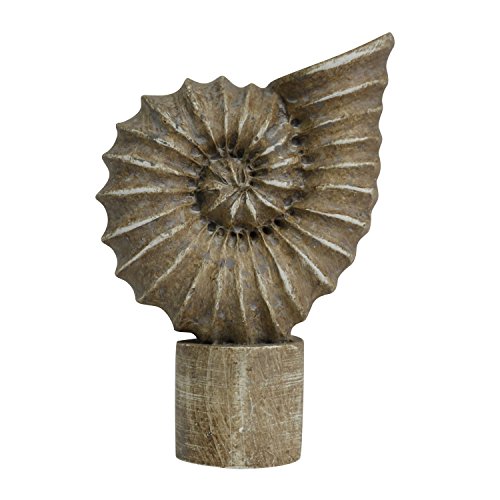 Urbanest Seashell Finial, 2 5/8-inch Tall, Cottage