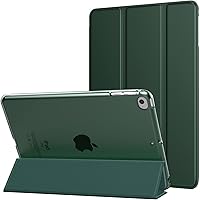 Vista 20 de MoKo - Funda compatible con iPad mini 5 2019/Mini 4 2015 (5ta/4ta generación de 7.9 pulgadas), fina, ligera, con soporte, con protector traslúcido