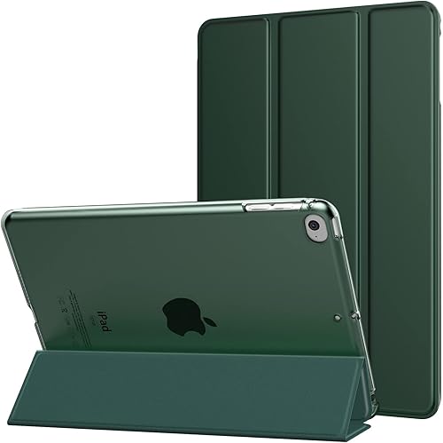Miniatura 20 de MoKo - Funda compatible con iPad mini 5 2019/Mini 4 2015 (5ta/4ta generación de 7.9 pulgadas), fina, ligera, con soporte, con protector traslúcido