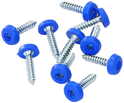 Rivet plaque d'immatriculation bleu Connect 31549 Polytop 4.8 x 24 mm