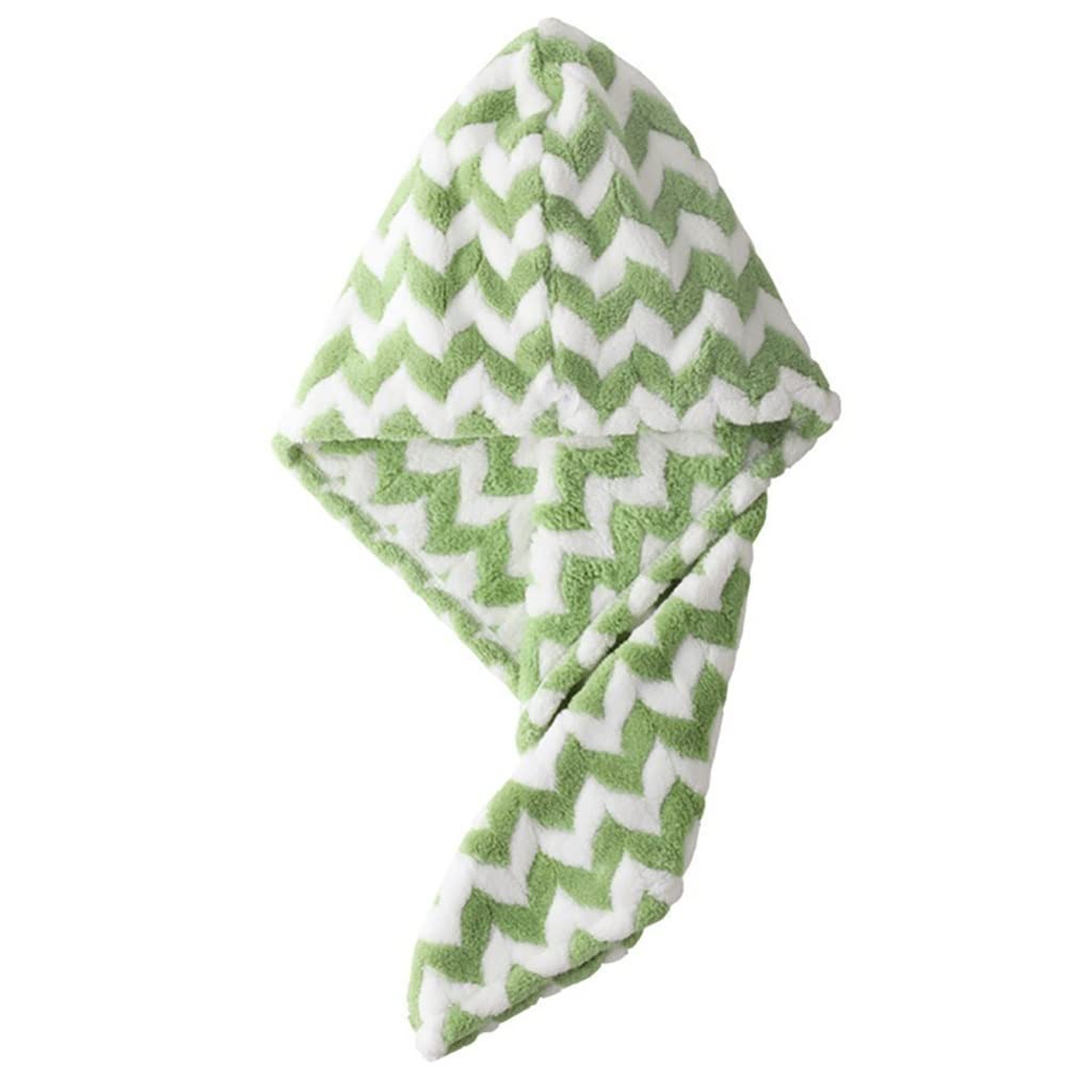 Hair Towel Wrap For Women Stripe Towels Adult Bathroom Bath Absorbent Drying