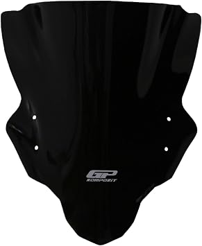 GP Kompozit Touring Cam  n Cam Siyah Uyumlu Bajaj Pulsar NS200 2011-2023 40 cm