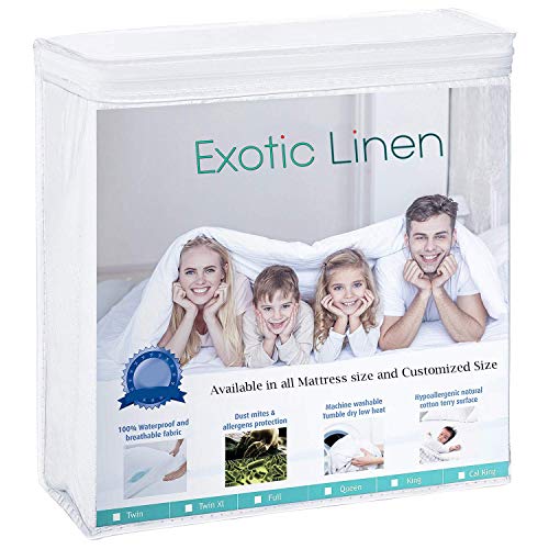 Mattress Protector Zippered Encasement Style 28 X 75 RV Bunk Size 8" deep