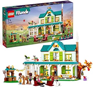 LEGO 41730 Friends Autumn's House, Dolls House Playset with Accessories, Toy Horse & Mia Mini-Doll, Toys for Kids, Girls and Boys 7 Plus Years Old, Birthday Gift Idea, 2023 Characters