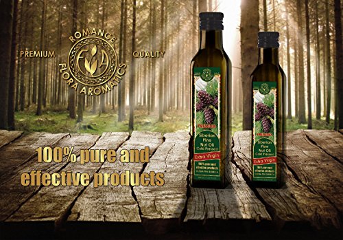 Siberian Pine Nut Oil Cold Pressed Extra Virgin 8.45 fl oz/250 ml - Thumbnail 2