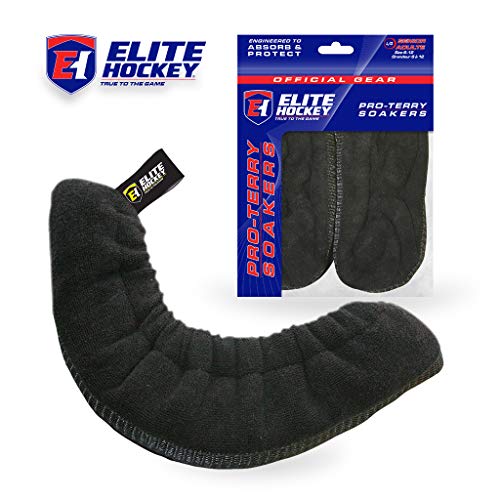 Elite Hockey Pro-Terry Soakers - Black Medium