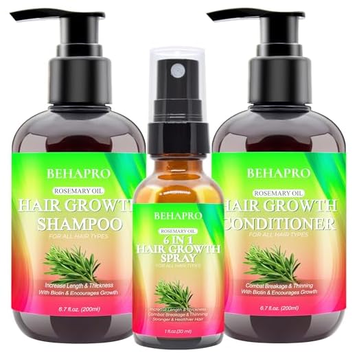 Hair Growth Shampoo and Conditioner Set