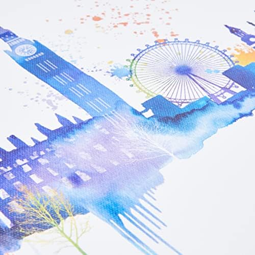 Art Group AFWDC92361 The Summer Thornton London Skyline Canvas Print, Cotton, Multi-Colour, 1.8 x 30 x 40 cm