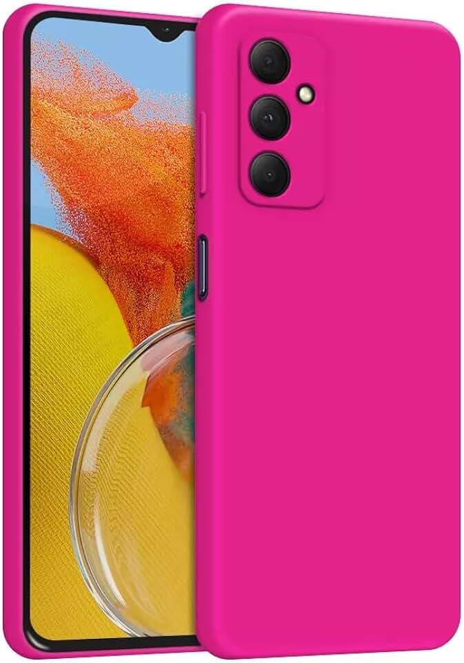 Capa Capinha Compatível Com Galaxy S21 Fe Silicone Aveludado Premium (ROSA NEON)