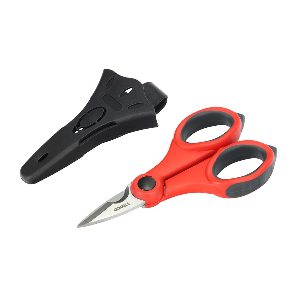TIMCO - Electricians Scissors (Size 6" - 1 Each), Red