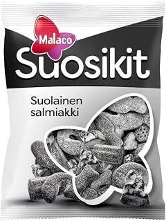 Cloetta Malaco FAVORITES SALTY SALMIAKKI Liquorice 21 Packs of 230g 170.1oz