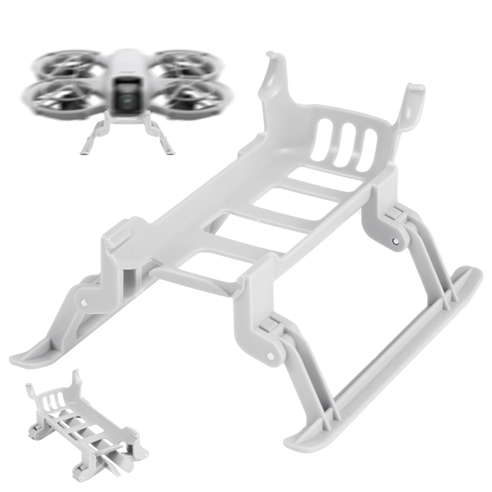 Gosknor Tren de Aterrizaje para DJI NEO Drone, Extensiones Patas Aterrizaje Plegables Soporte Protector Portátil para Accesorios DJI Drone
