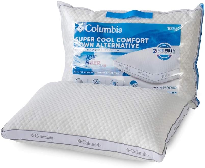 Columbia Comfort Down Alternative Ice Fiber 360 Pillow