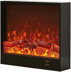 Lareira Decorativa Lareira elétrica embutida Casa Estilo europeu Sala de estar Lenha Simulação eletrônica Chama(700x180x600mm)
