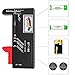 Battery Checker,Universal Battery Tester for AA AAA C D 9V 1.5V Button Cell Batteries