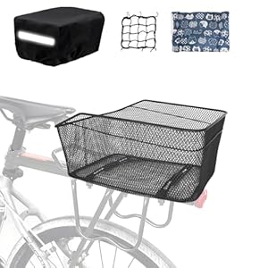 Mattisam 14HL Fahrradkorb Hinten Metallgitter