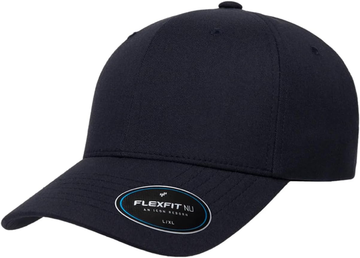 Flexfit 6100NU Tri-Layer Premium Athletic Fitted Baseball Caps | Bulk Packs Available