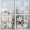 Amazon.com: 144 Pcs Christmas Window Clings for Glass Windows - 8 ...