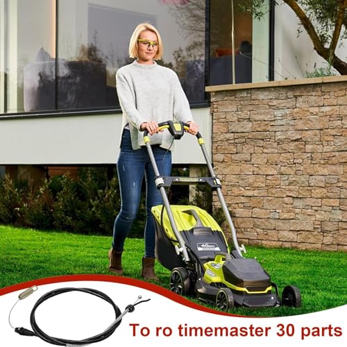 Cable para cortacésped de 76 cm recambio de motor para mantenimiento de jardín exterior 3