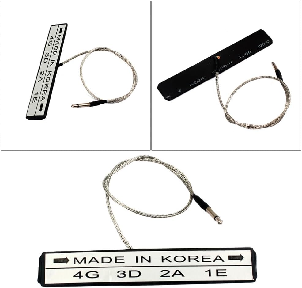 Ser of 2 Guitar Cello Pickup Piezo Pickup Sticks Piezo Under Saddle Passive