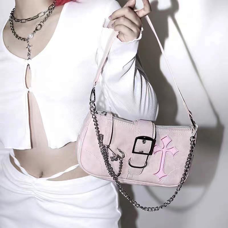 Bolso Tote Gótico Punk Trendy para Mujer miniatura 4