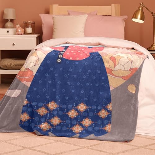 Couverture polaire femmes jeté de canapé microfibre chaude douce lit 150x200cm - 8