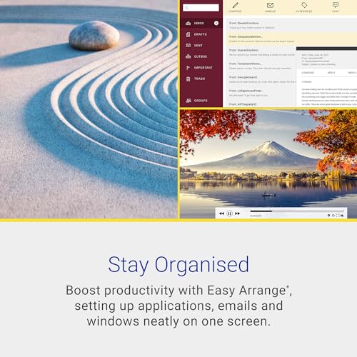 Dell S2725DS 27" QHD (2560x1440) Monitor, 100Hz, IPS, 4ms, 99% sRGB, Height Adjustment, Built-in Speakers, DisplayPort, 2x HDMI, 3 Year Warranty, White by Dell - Image 8