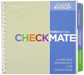 Hardcover Checkmate A Writing Reference for Canadians Book