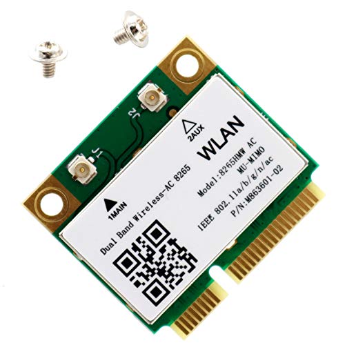 Tarjeta de Red Inalámbrica Deal4GO 8265 HMW 8265ac 802.11ac 867 Mbps Mini PCie WiFi con Bluetooth 4.2 para Intel 8265HMW miniatura 3