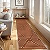 Amazon.com: LIVEBOX Burnt Orange Runner Rug- 2x8 Runners for Hallway ...