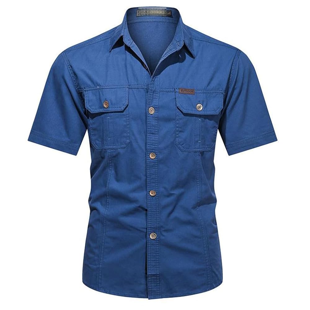 Amazon.com: Men Tooling Shirts Short Sleeve Casual T-Shirt