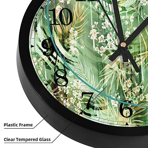 Horloge murale silencieuse pour bureau et chambre sans bruit - 4