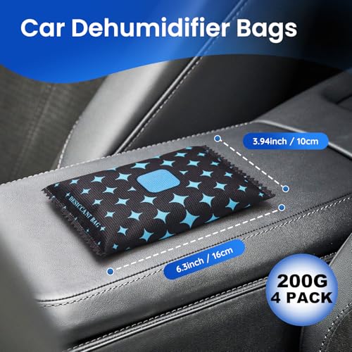 Sac déshumidificateur de voiture réutilisable anti buée et absorbeur d'humidité intérieur